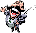 Clipart of man singing