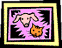 A clipart of a dog and cat
