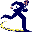Clipart of man running